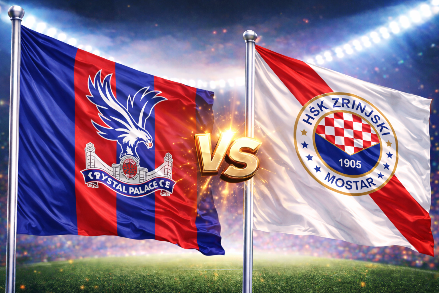 Prediksi Bola Crystal Palace vs HŠK Zrinjski Mostar