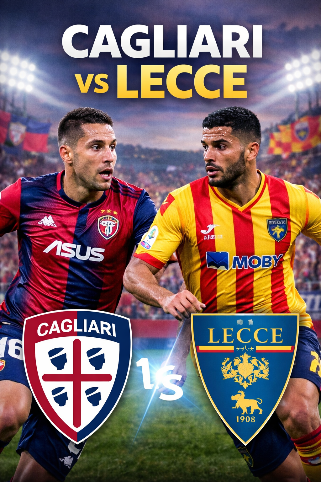 Prediksi Score : Cagliari vs Lecce