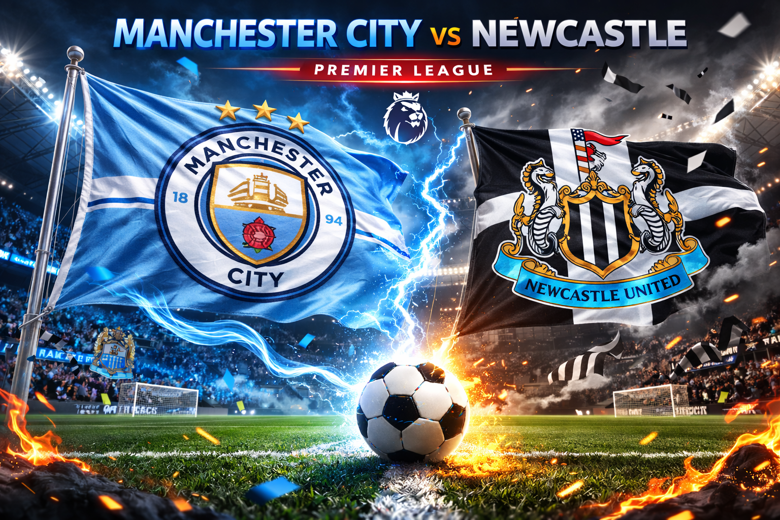 Prediksi Bola Skor Manchester City vs Newcastle