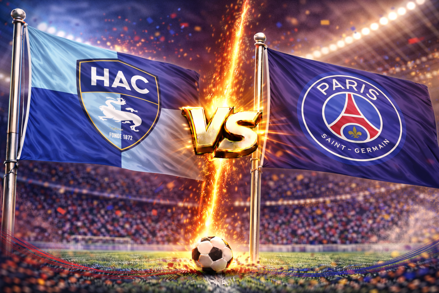 Prediksi Bola Skor Pertandingan Le Havre vs PSG