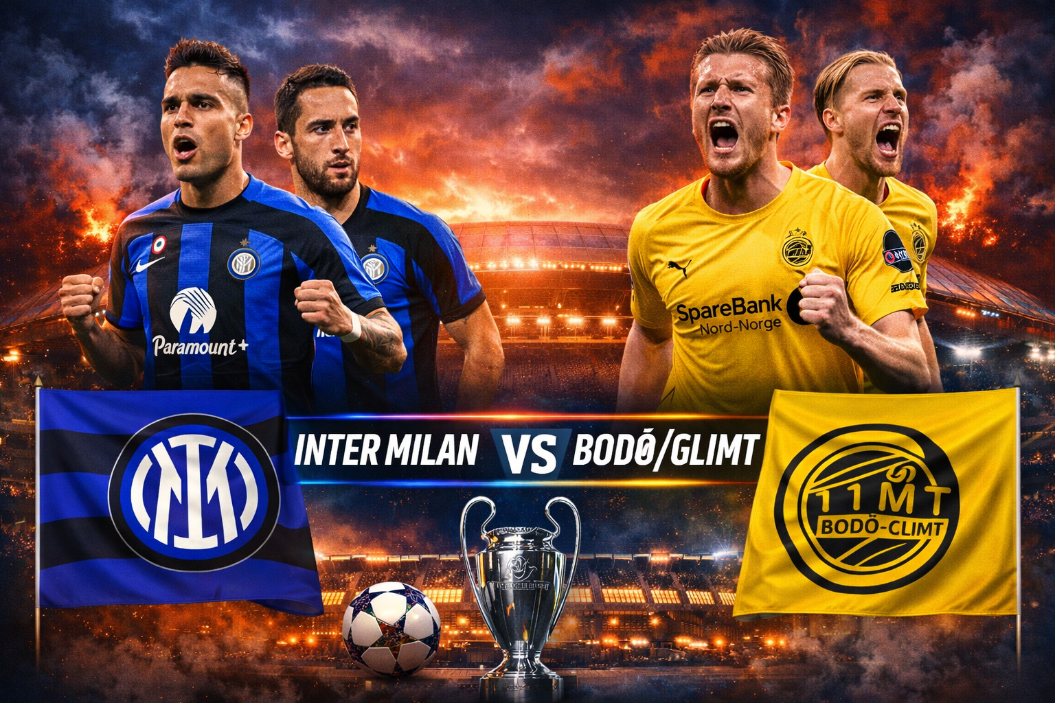Prediksi Bola Skor Inter Milan vs Bodø/Glimt