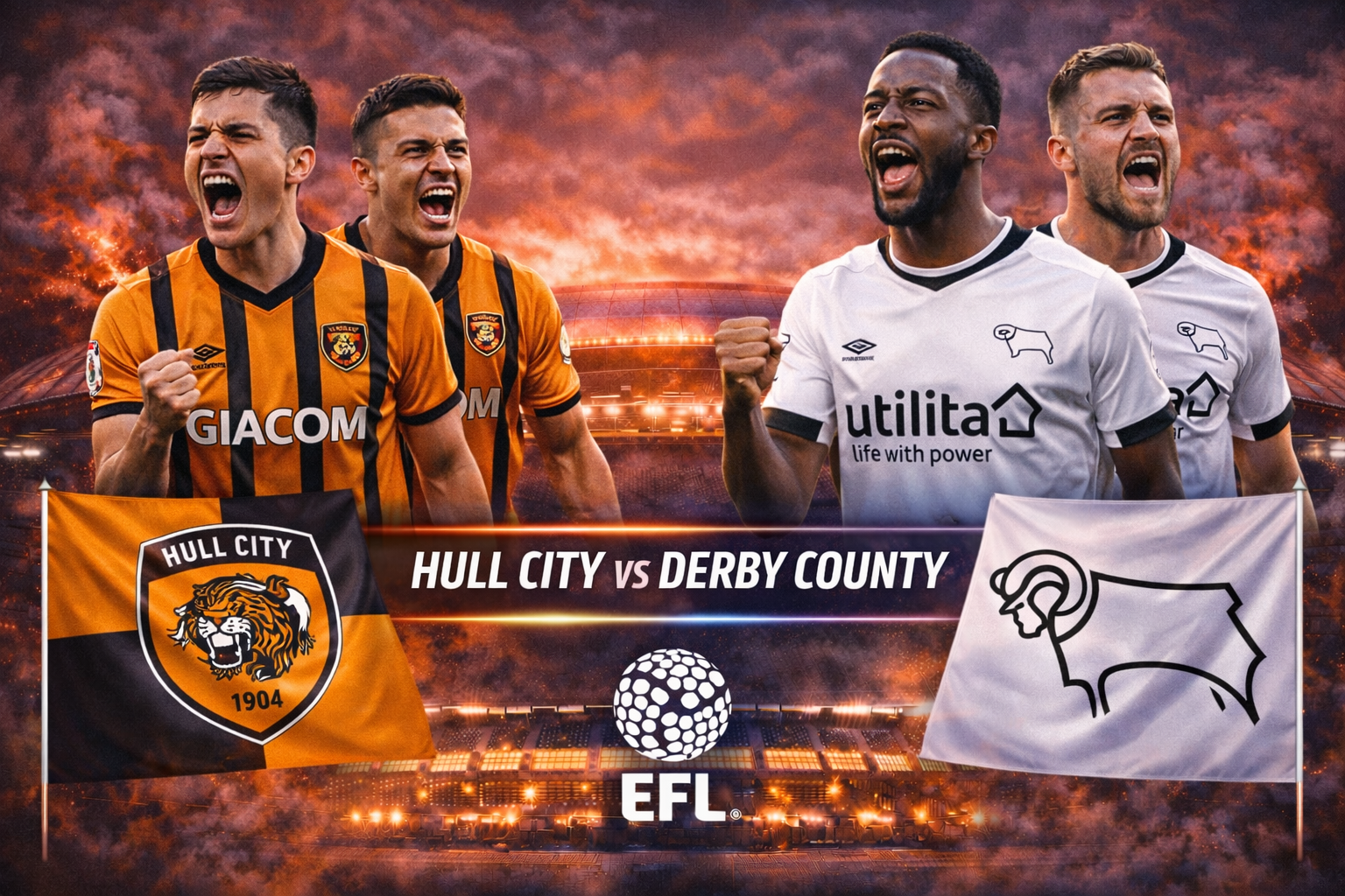 Prediksi Bola Pertandingan Hull City vs Derby County
