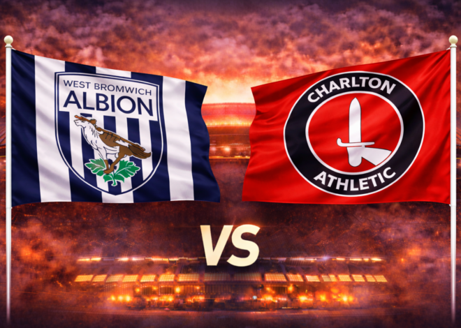 Prediksi Bola Skor West Bromwich Albion vs Charlton Athletic