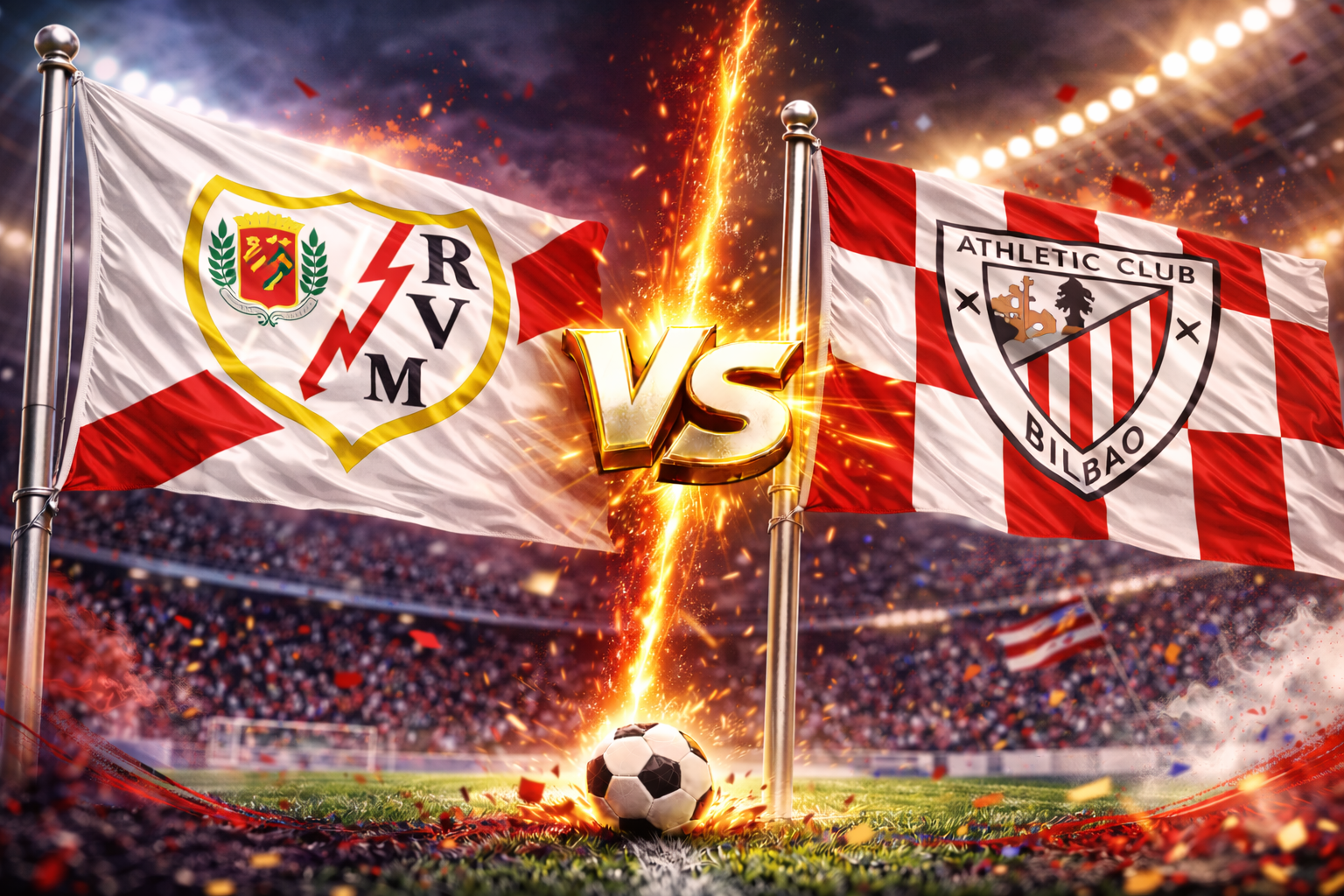 Prediksi Bola Skor Rayo Vallecano vs Athletic Bilbao