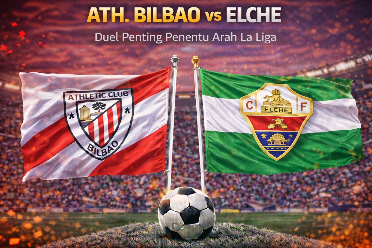 Prediksi Skor Bola Ath. Bilbao vs Elche