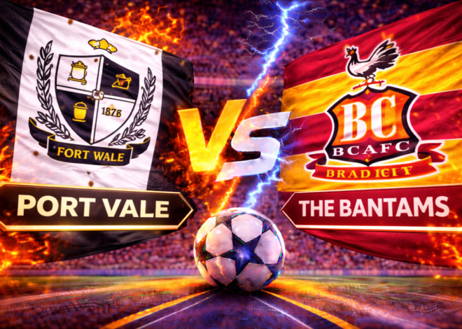 Prediksi Bola Skor Port Vale vs Bradford City
