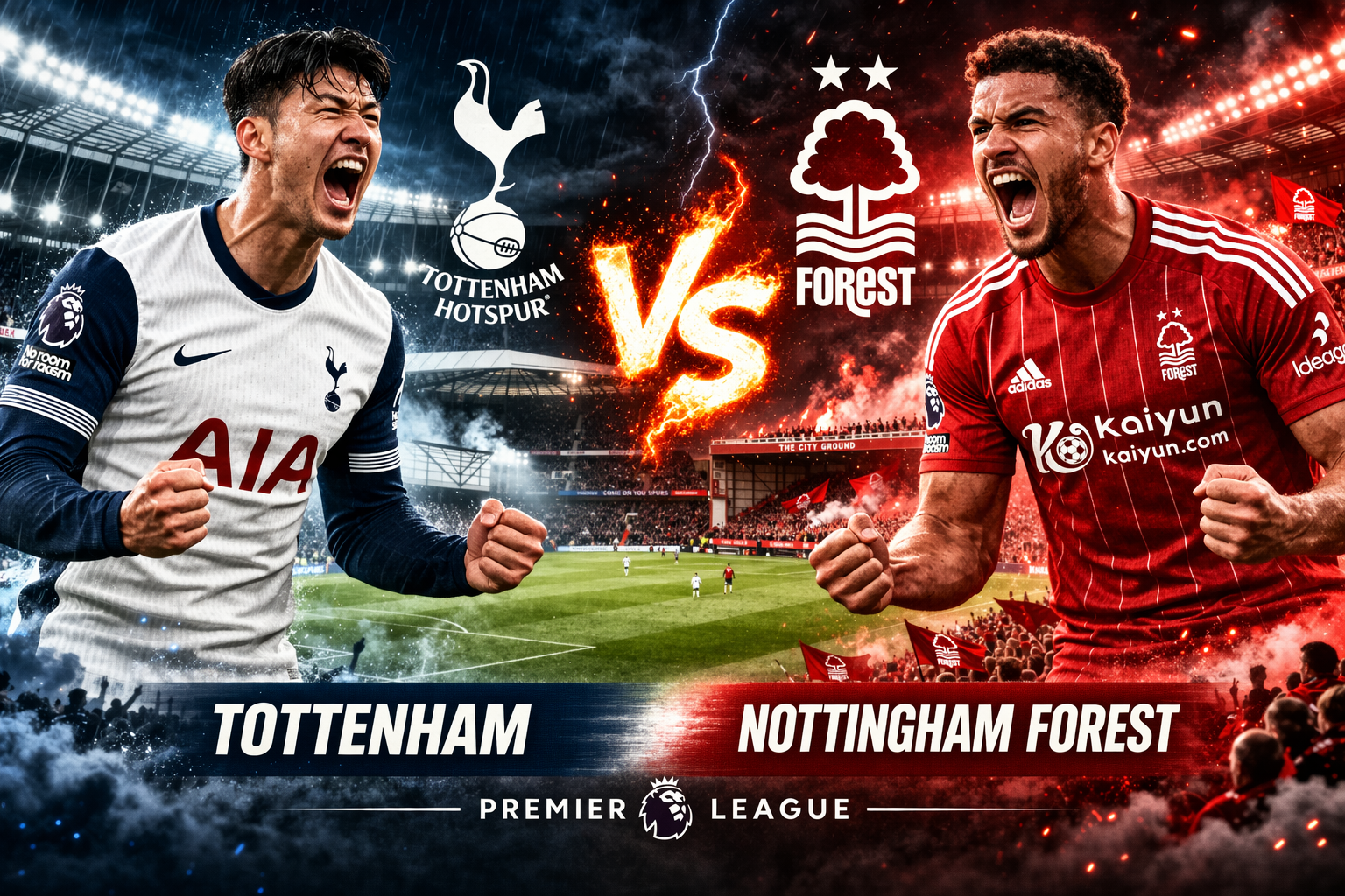 Prediksi Bola Tottenham vs Nottingham Forest