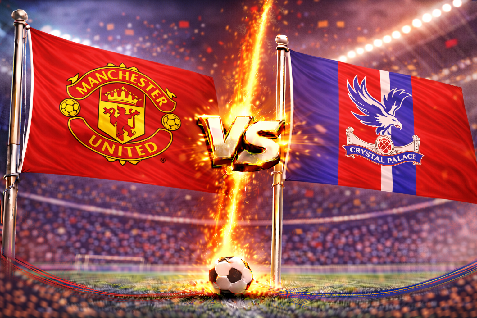 Prediksi Bola Skor Manchester United vs Crystal Palace