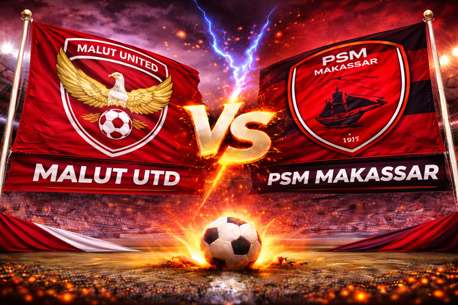 Prediksi Bola Skor Malut United vs PSM Makassar