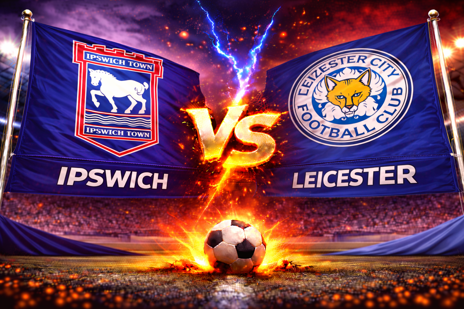 Prediksi Bola Skor Ipswich Town vs Leicester City