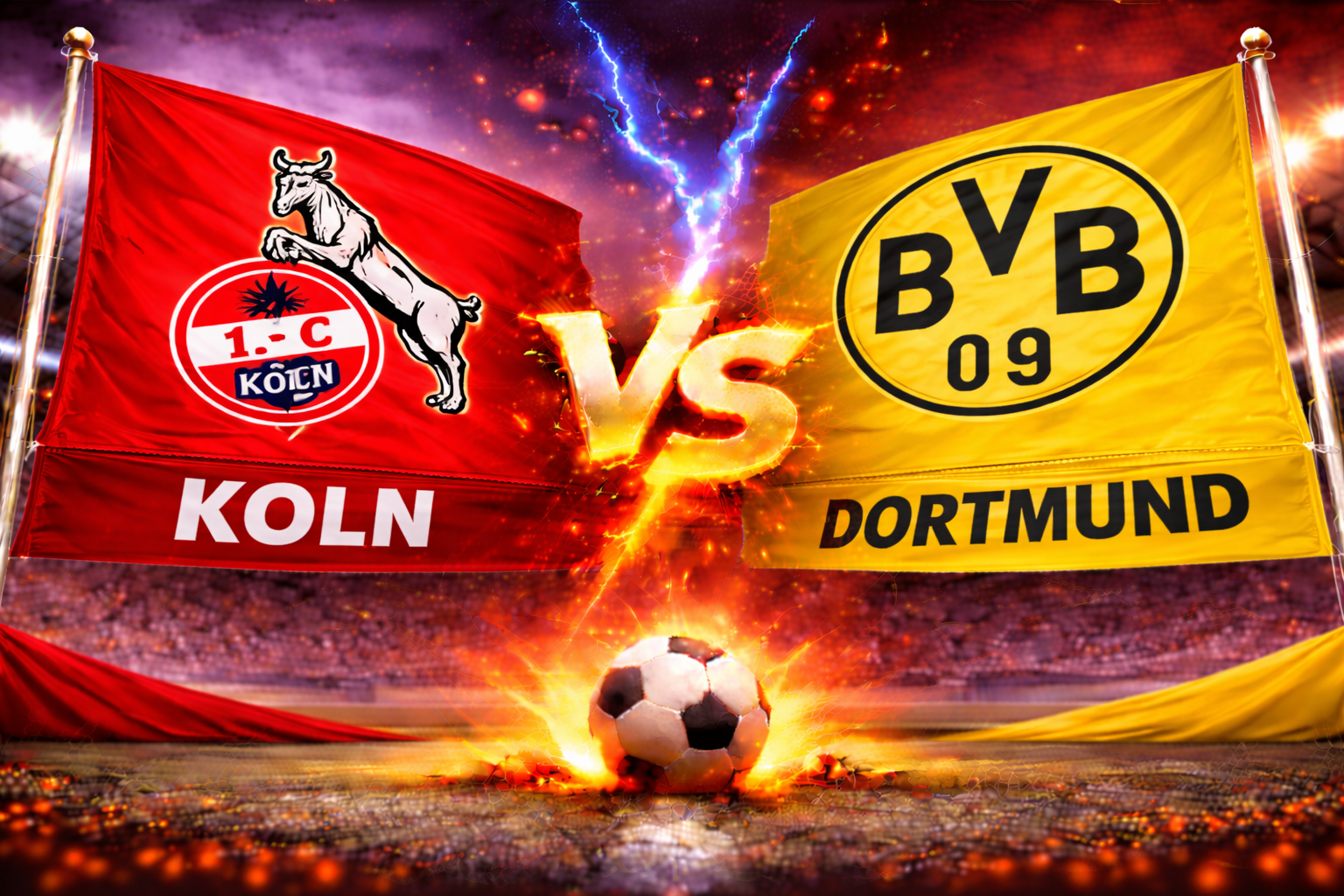 Prediksi Bola Skor Köln vs Borussia Dortmund