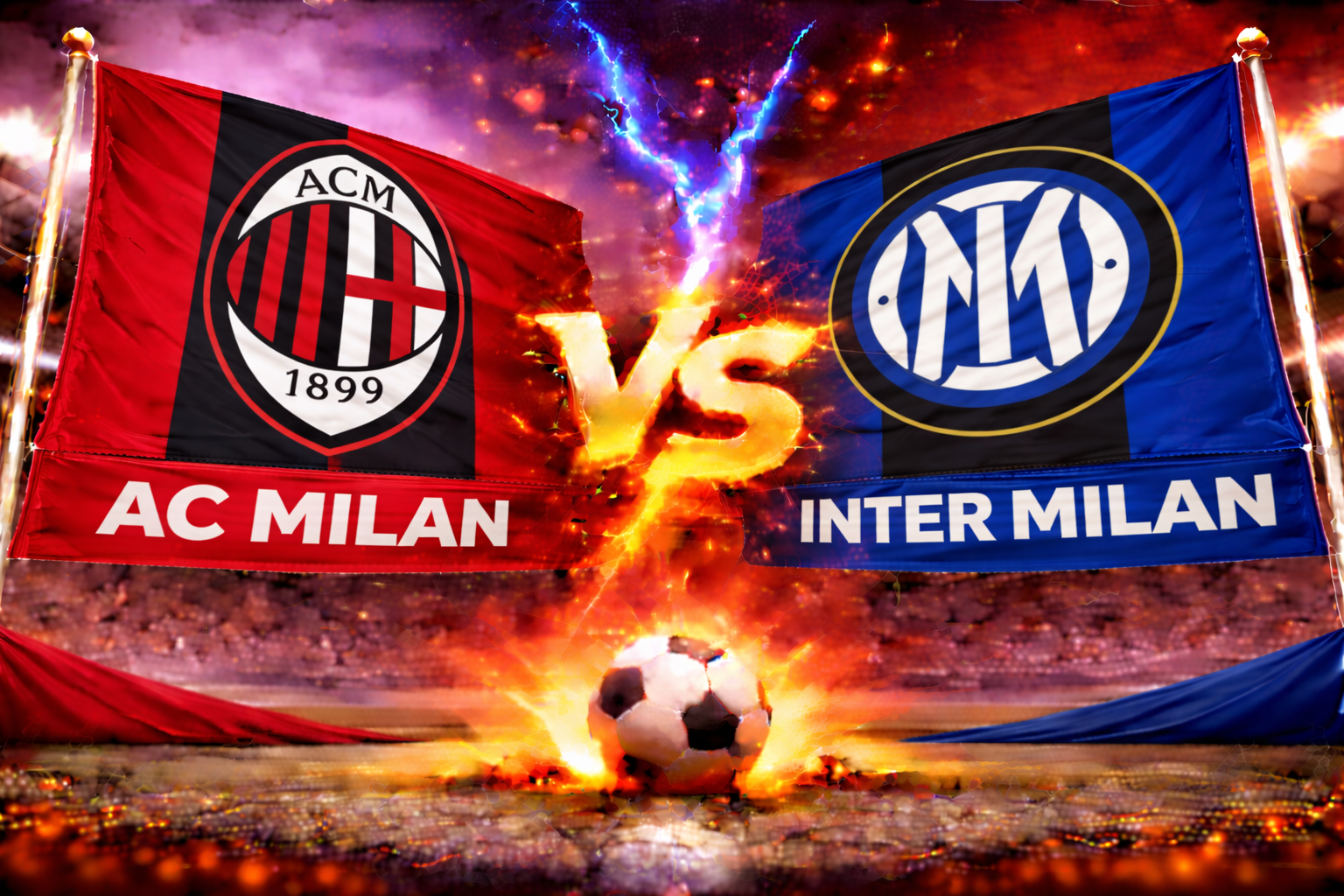 Prediksi Bola Hari Ini AC Milan vs Inter Milan