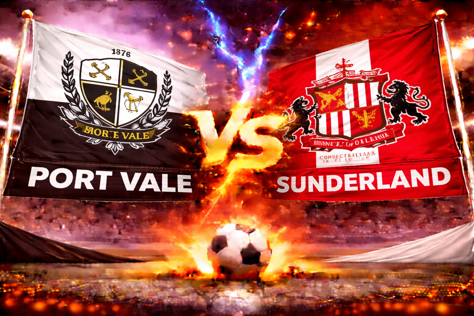 Prediksi Bola Hari Ini Port Vale vs Sunderland