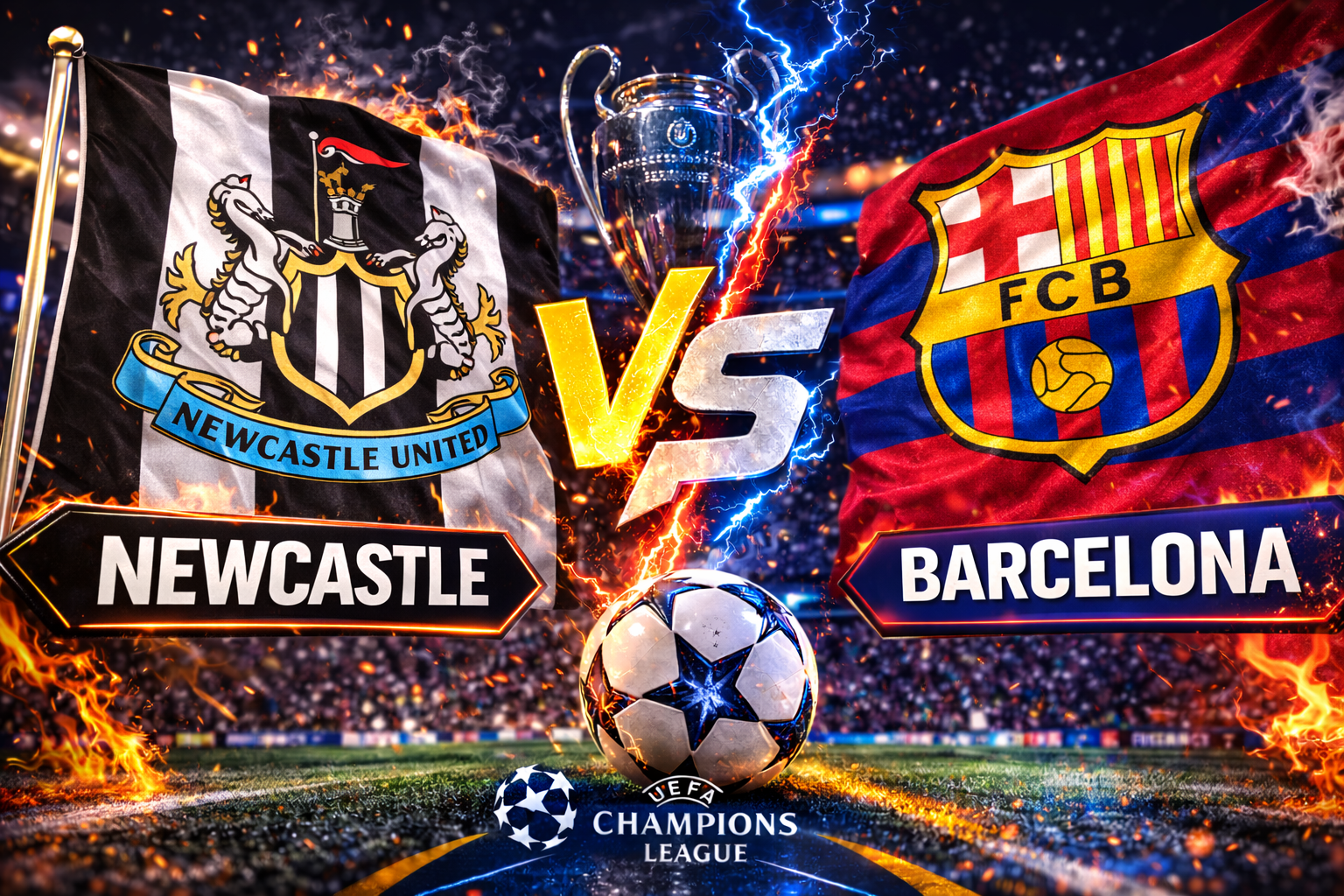 Prediksi Bola Hari Ini Newcastle vs Barcelona