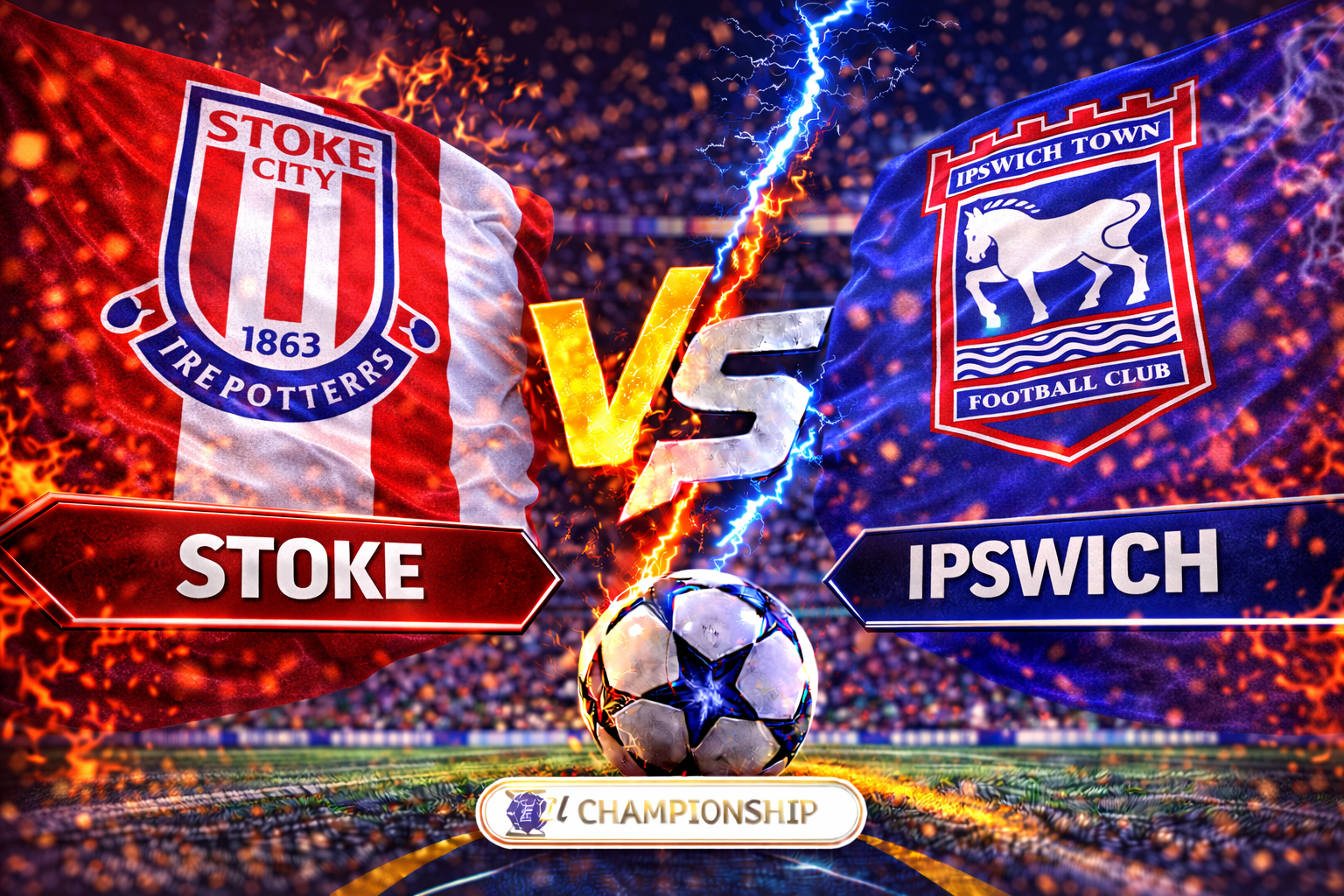 Prediksi Bola Hari Ini Stoke City vs Ipswich Town