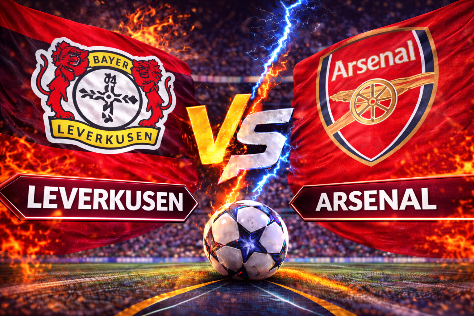 Prediksi Bola Skor Bayer Leverkusen vs Arsenal
