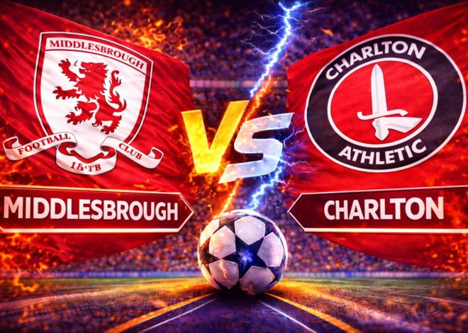 Prediksi Bola Middlesbrough vs Charlton Athletic
